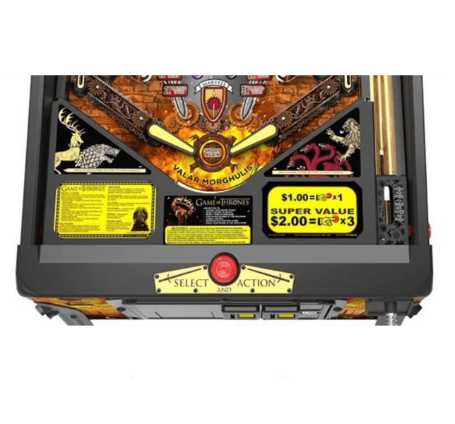 Game of Thrones city Lighted Pinball Apron/Arch 0117 - Image 2