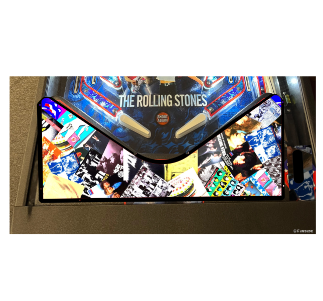 The Rolling Stones albums Lighted Pinball Apron/Arch 0127 - Image 4