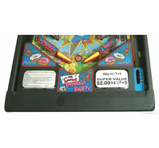 The Simpson Pinball Party family Lighted Pinball Apron/Arch 0129 - Image 3