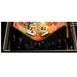 The Sopranos cover Lighted Pinball Apron/Arch 0135