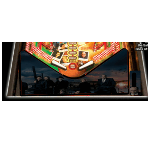 The Sopranos sunset Lighted Pinball Apron/Arch 0136