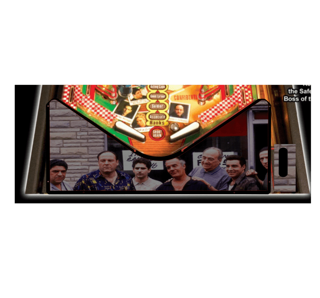 The Sopranos family Lighted Pinball Apron/Arch 0138 - Image 4