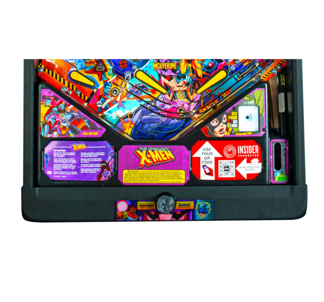 Xmen everyone Lighted Pinball Apron/Arch 0141 - Image 2