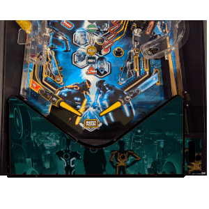 Tron cartoon Lighted Pinball Apron/Arch 0149