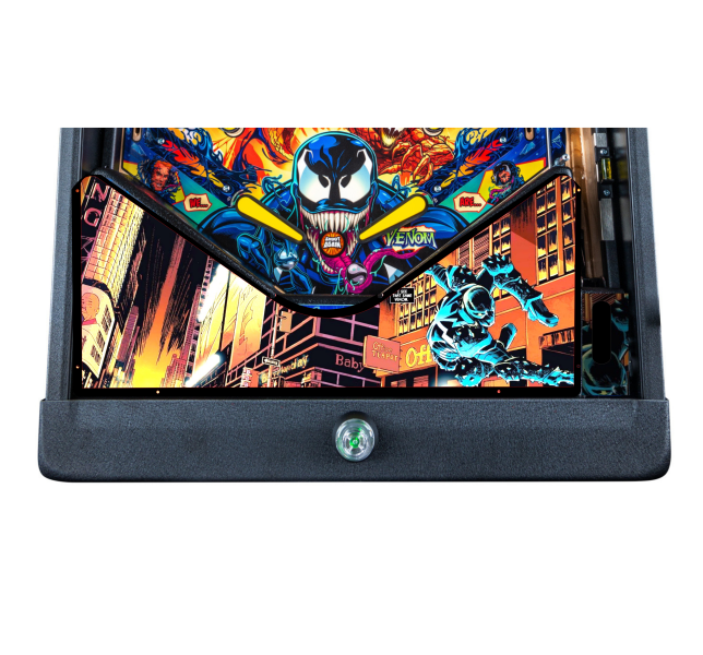Venom city Lighted Pinball Apron/Arch 0155 - Image 4