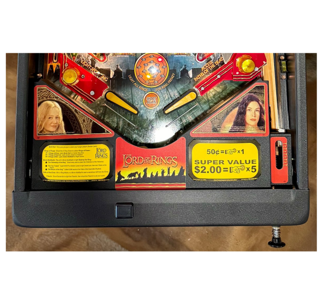 Lord of the Ring's walking Lighted Pinball Apron/Arch 0075 - Image 2