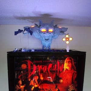 Dracula big topper mod for Stern Pinball