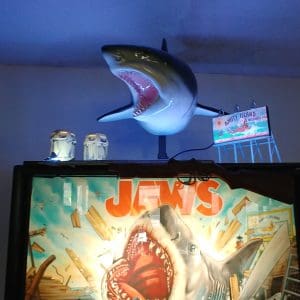 Jaws big topper mod for Stern Pinball
