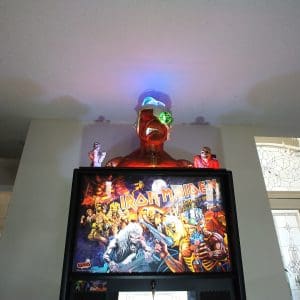iron maiden big topper mod for Stern Pinball